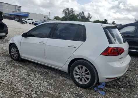 2015 Volkswagen Golf Tsi S 4-Door z USA, uszkodzony, nr VIN 3VW217AU3FM018379